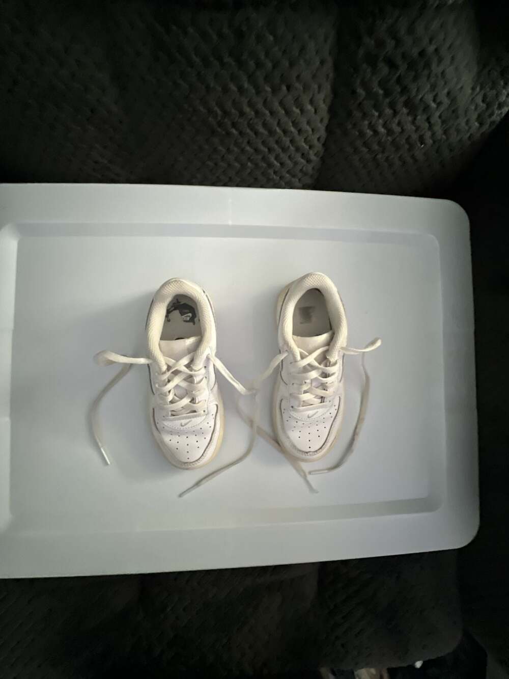 Nike Air Force 1 White Low Top Sneakers